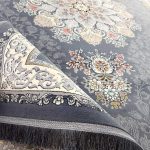 فرش حدیث دودی 700 شانه تراکم 2550 طلاکوب کد 20899 - فرشخونه