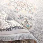 فرش طلاکوب طرح حدیث فیلی 700 شانه تراکم 2550 کد 20899