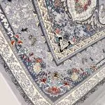 فرش طلاکوب طرح حدیث فیلی 700 شانه تراکم 2550 کد 20899