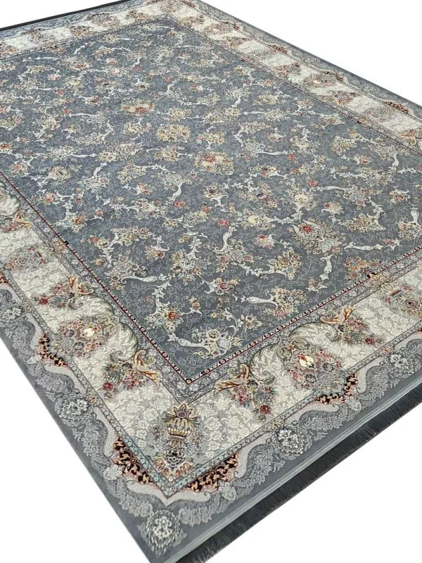 فرش افشان طرح مسیح زمینه دودی 700 شانه کد 27F720932 - فرشخونه
