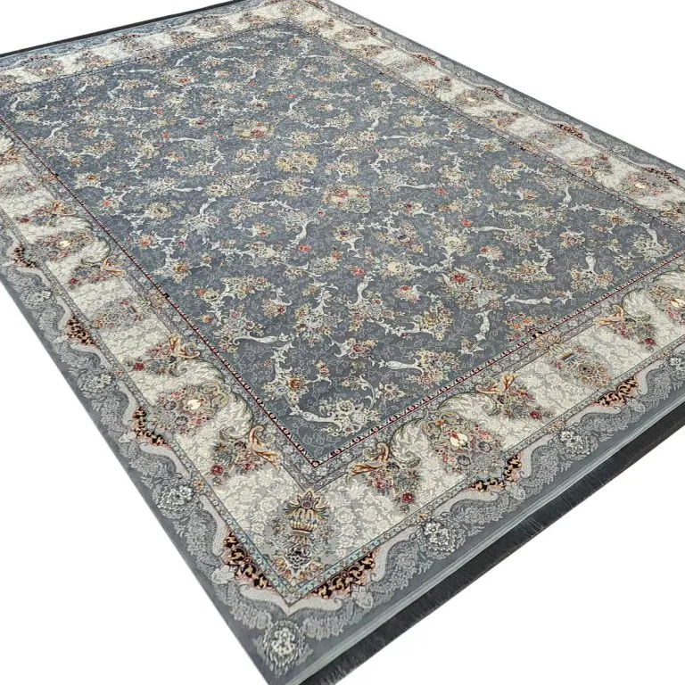 فرش افشان طرح مسیح زمینه دودی 700 شانه کد 27F720932 - فرشخونه