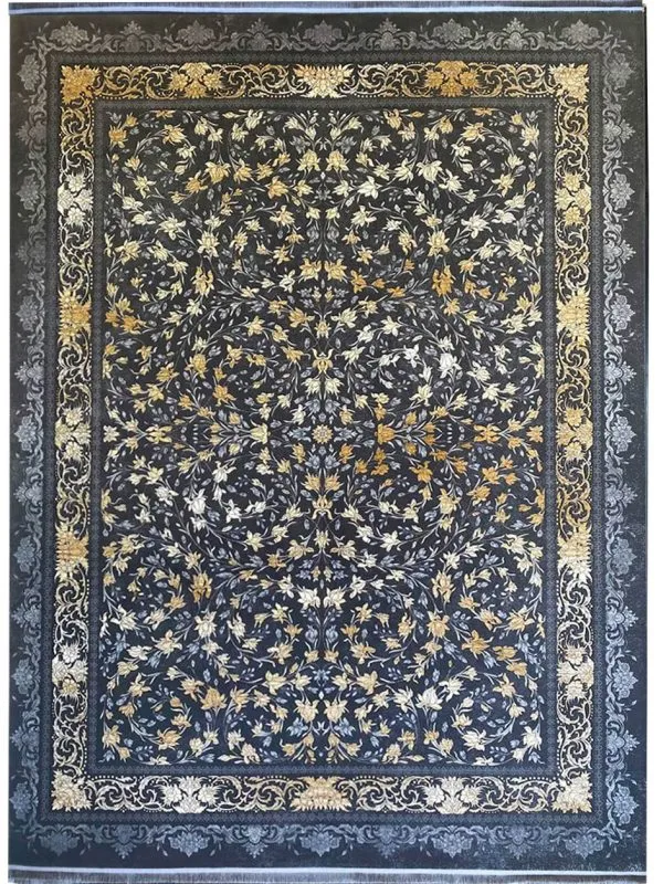 فرش افشان طرح خزان دودی 700 شانه تراکم 2550 کد 55F7101159 - فرشخونه
