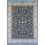 فرش طرح ماهلین رنگ دودی 700 شانه تراکم 2550 کد 55F701161 - فرشخونه