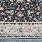 فرش طرح ماهلین رنگ دودی 700 شانه تراکم 2550 کد 55F701161 - فرشخونه