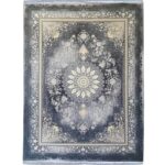 فرش طرح پردیس دودی 700 شانه تراکم 2550 کد 55F7101162 - فرشخونه