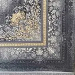 فرش طرح پردیس دودی 700 شانه تراکم 2550 کد 55F701162 - فرشخونه