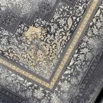فرش طرح پردیس دودی 700 شانه تراکم 2550 کد 55F701162 - فرشخونه