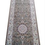 کناره فرش گردویی طرح نایین 700 شانه کد 887