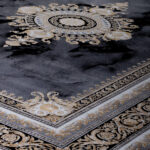 فرش الیزابت 1200 شانه 9 رنگ گل برجسته تراکم 3600 کد 201152 - Image 12
