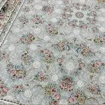 فرش افشان طرح ترلان 1200 شانه تراکم 3600 کد 95F2105302 رنگ صدفی - فرشخونه