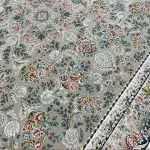 فرش افشان طرح ترلان 1200 شانه تراکم 3600 کد 95F2105302 رنگ ترمه ای - فرشخونه