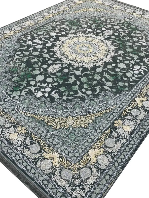 فرش ساغر طرح وینتیج 1200 شانه تراکم 3600 کد 95F2105305 - فرشخونه