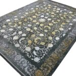 فرش افشان وینتیج طرح بهرنگ رنگ دودی 1200 شانه کد 95F2105306 - فرشخونه