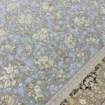 فرش افشان طرح طلا رنگ نقره ای 1200 شانه تراکم 3600 برجسته کد 2105309 - فرشخونه