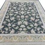 فرش افشان طرح طلا رنگ دودی 1200 شانه تراکم 3600 برجسته کد 2105309 - فرشخونه