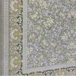 فرش افشان طرح طلا رنگ ترمه ای 1200 شانه تراکم 3600 برجسته کد 2105309 - فرشخونه