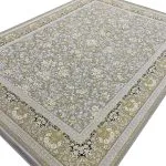 فرش افشان طرح طلا رنگ ترمه ای 1200 شانه تراکم 3600 برجسته کد 2105309 - فرشخونه
