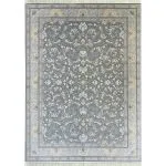فرش طرح زرنگار 700 شانه تراکم 2550 رنگ طوسیکد 95F7105903 - فرشخونه