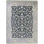 فرش طرح زرنگار 700 شانه تراکم 2550 رنگ دودی کد 95F7105903 - فرشخونه