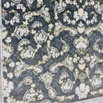 فرش طرح زرنگار 700 شانه تراکم 2550 رنگ دودی کد 95F7105903 - فرشخونه