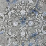 فرش افشان طرح شهداد برجسته رنگ نقره ای طوسی 1200 شانه کد 96F2103634