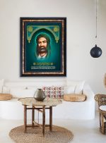 تابلو فرش عکس امام علی کد 201201 - فرشخونه