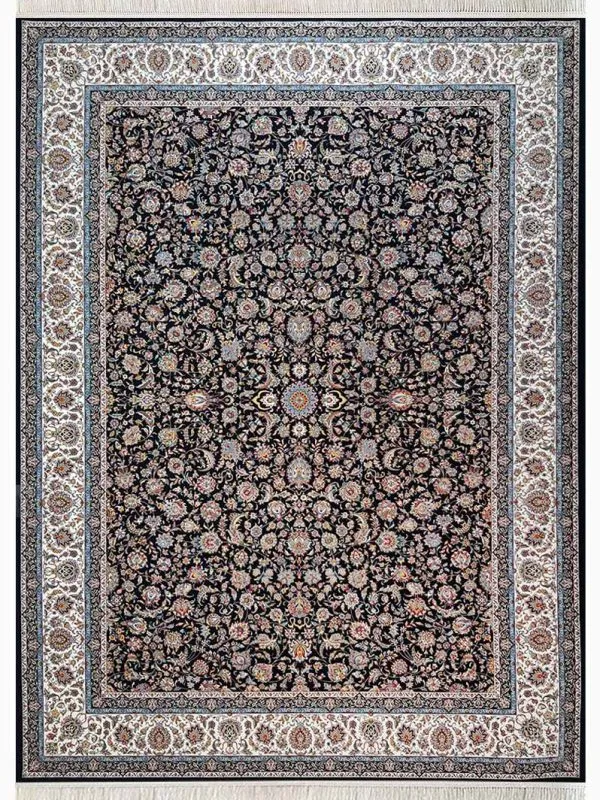 فرش افشان طرح گل ریز 1200 شانه غیر برجسته کد 220072