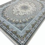 فرش طرح تندیس 1500 شانه تراکم 4500 کد 95F3105501 رنگ صدفی