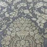 فرش افشان طرح زراسا بدون حاشیه طوسی 1500 شانه کد 3105505 - فرشخونه