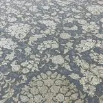 فرش افشان طرح زراسا بدون حاشیه طوسی 1500 شانه کد 3105505 - فرشخونه