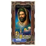 تابلو فرش تمثال امام رضا کد 2047051 - فرشخونه