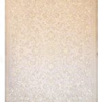فرشینه افشان طرح لینا رنگ نقره ای کد AF3041 - فرشخونه