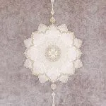 فرش طرح نیلان رنگ دودی گل برجسته 1200 شانه کد 210555 - فرشخونه