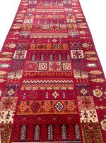 فرش کناره طرح بلوچ لاکی 700 شانه تراکم 2550 کد 70002 - فرشخونه