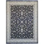 فرش افشان طرح تماشا دودی 700 شانه تراکم 2550 کد 55F701155