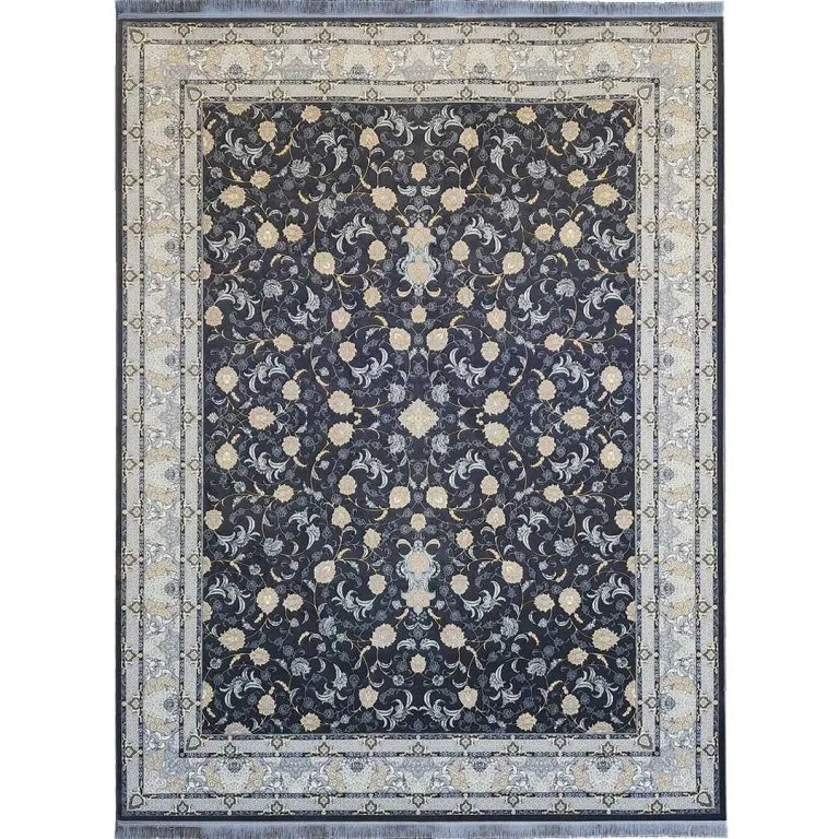 فرش افشان طرح تماشا دودی 700 شانه تراکم 2550 کد 55F701155
