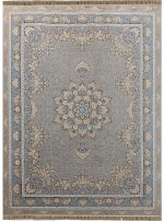 فرش طرح شیفته 700 شانه کد 1401 ترمه ای