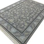 فرش طرح هانا طوسی 1200 شانه تراکم 3600 غیر برجسته کد 2205601 - فرشخونه