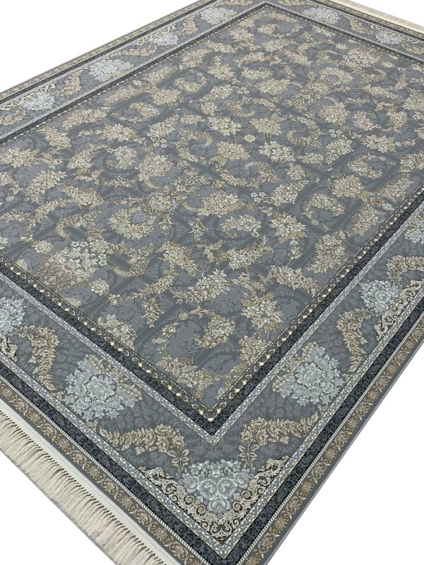 فرش طرح هانا طوسی 1200 شانه تراکم 3600 غیر برجسته کد 2205601 - فرشخونه