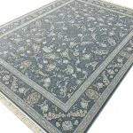 فرش افشان ساحل رنگ طوسی 1200 شانه تراکم 3600 کد 2205604 - فرشخونه