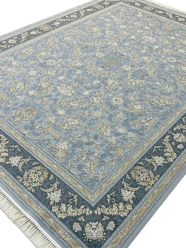 فرش افشان ساحل رنگ نقره ای 1200 شانه تراکم 3600 کد 2205604 - فرشخونه
