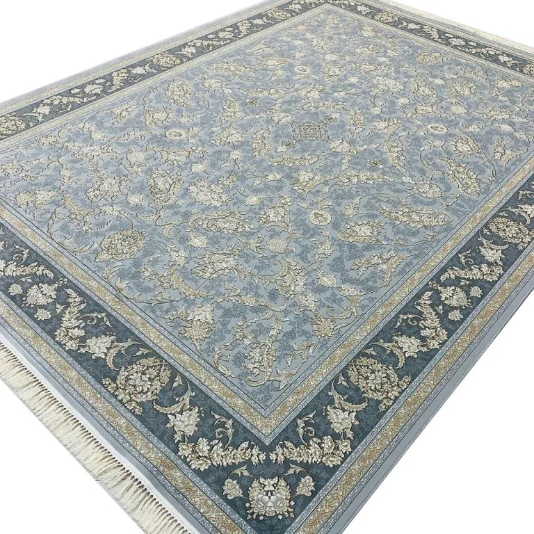 فرش افشان ساحل رنگ نقره ای 1200 شانه تراکم 3600 کد 2205604 - فرشخونه