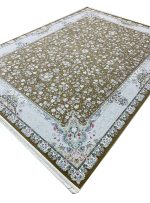 فرش افشان طرح گلسا رنگ نسکافه ای 1700 شانه تراکم 5100 کد 95F8101703 - فرشخونه