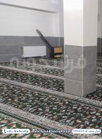فرش تشریفات سجاده ای طرح گیلدا رنگ سبز کد 702102 - فرش سجاده ای فرشخونه
