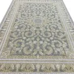 فرش افشان طرح گلوریا ترمه ای 1200 شانه تراکم 3600 برجسته کد 2105313 - فرشخونه