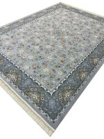 فرش افشان طرح آوا 1200 شانه تراکم 3600 کد 2205606 نقره ای