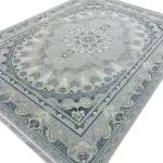 فرش طرح شمس صدفی طلاکوب 1500 شانه تراکم 4500 کد 3105507 - فرشخونه