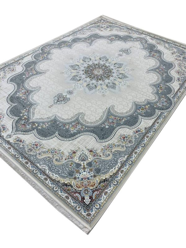فرش افشان طرح بهدیس1500 شانه تراکم 4500 کد 3105512 صدفی