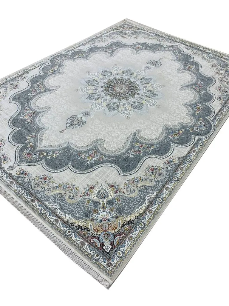 فرش افشان طرح بهدیس1500 شانه تراکم 4500 کد 3105512 صدفی