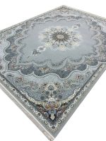 فرش افشان طرح بهدیس1500 شانه تراکم 4500 کد 3105512 نقره ای